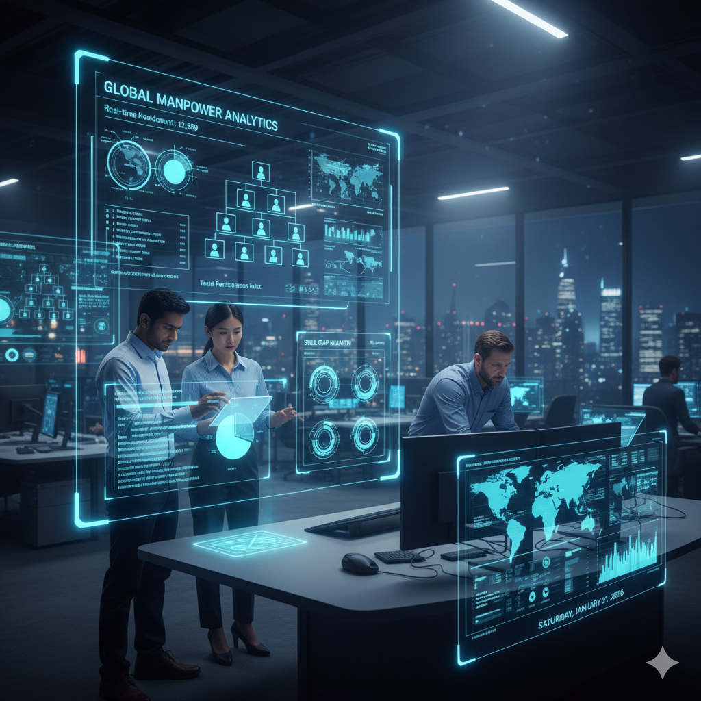 Data Monitoring & analyzing Manpower